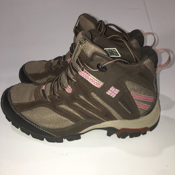 Columbia Mid High Hiking Omni-Tech Waterproof  Breathable Women's Shoe Size 6 - Picture 1 of 7